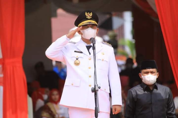 Forkopimda Labuhanbatu Gelar Peringatan HUT RI Ke 77