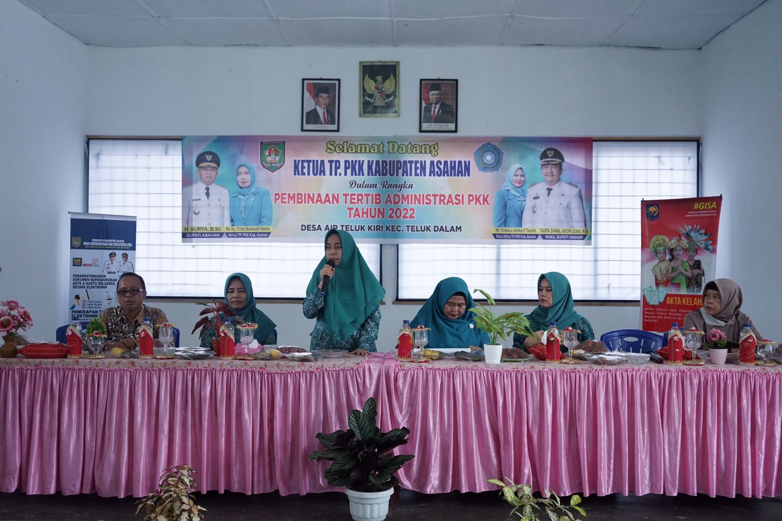 Ketua TP PKK Lakukan Pembinaan Tertib Administrasi PKK