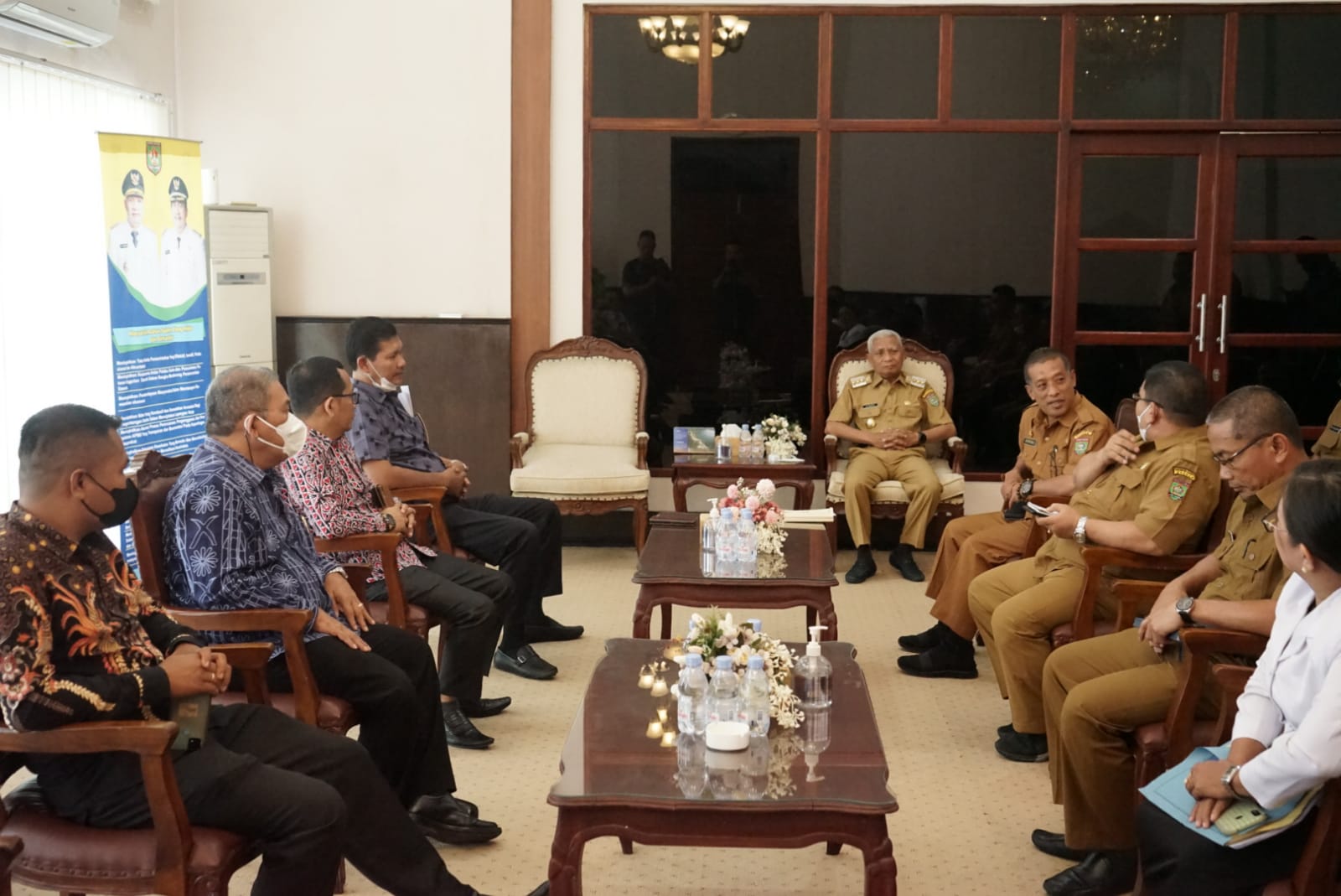 Dewan Pengurus Perkuburan Kristen Oikumene Kisaran Audiensi Dengan Bupati Asahan