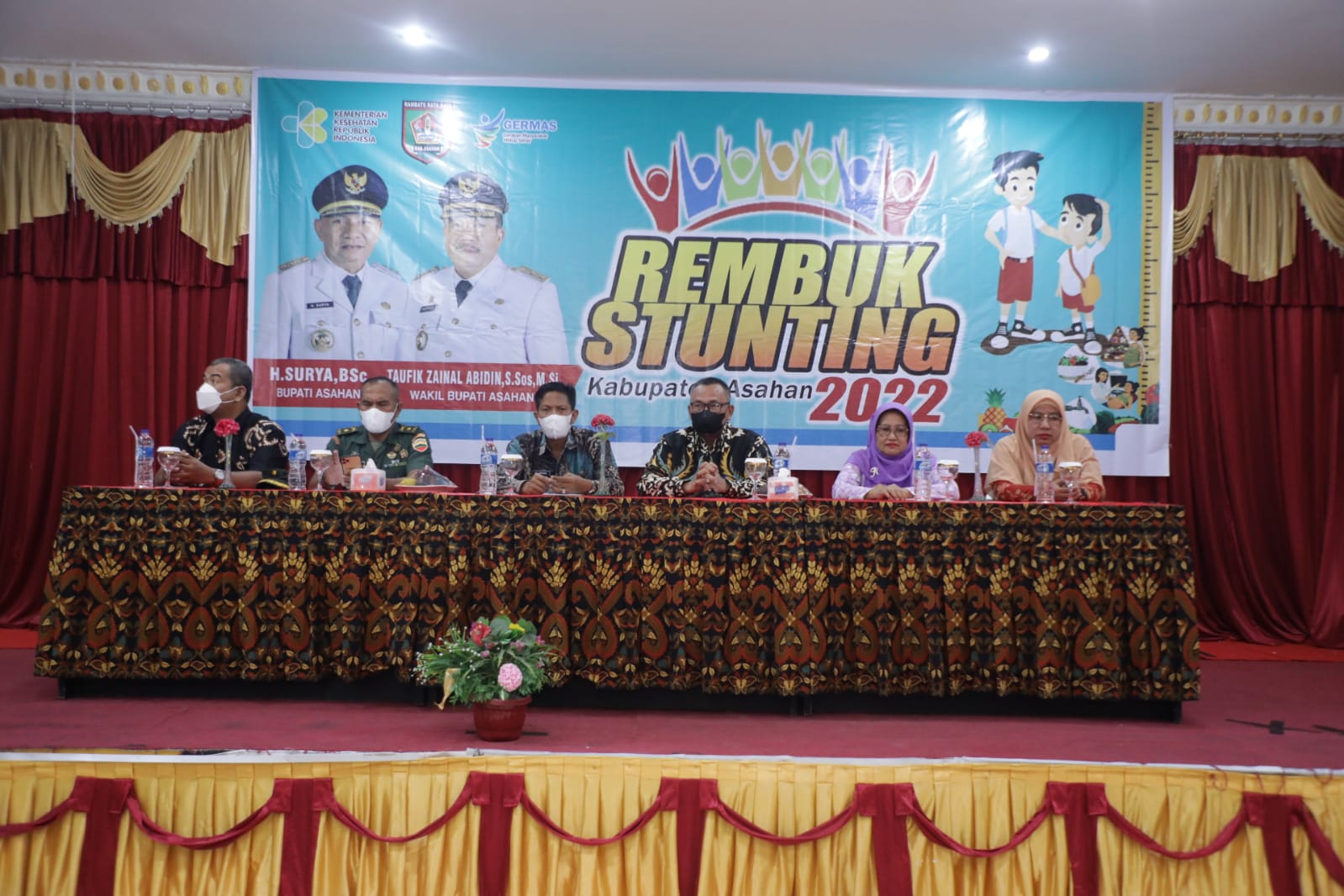 Staf Ahli Bupati Asahan Buka Rembuk Stunting