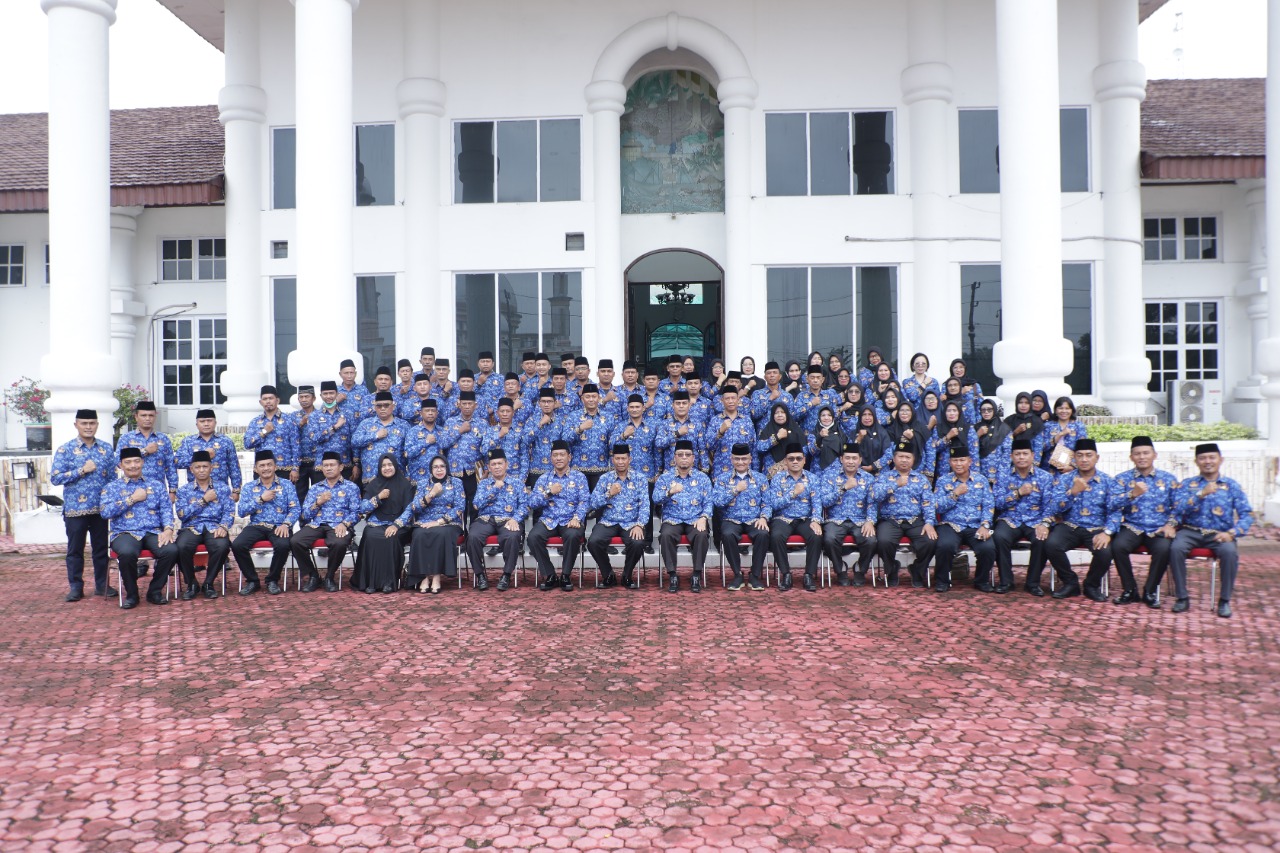 Ketua DPK Korpri Kabupaten Asahan Lantik Pengurus Korpri Unit