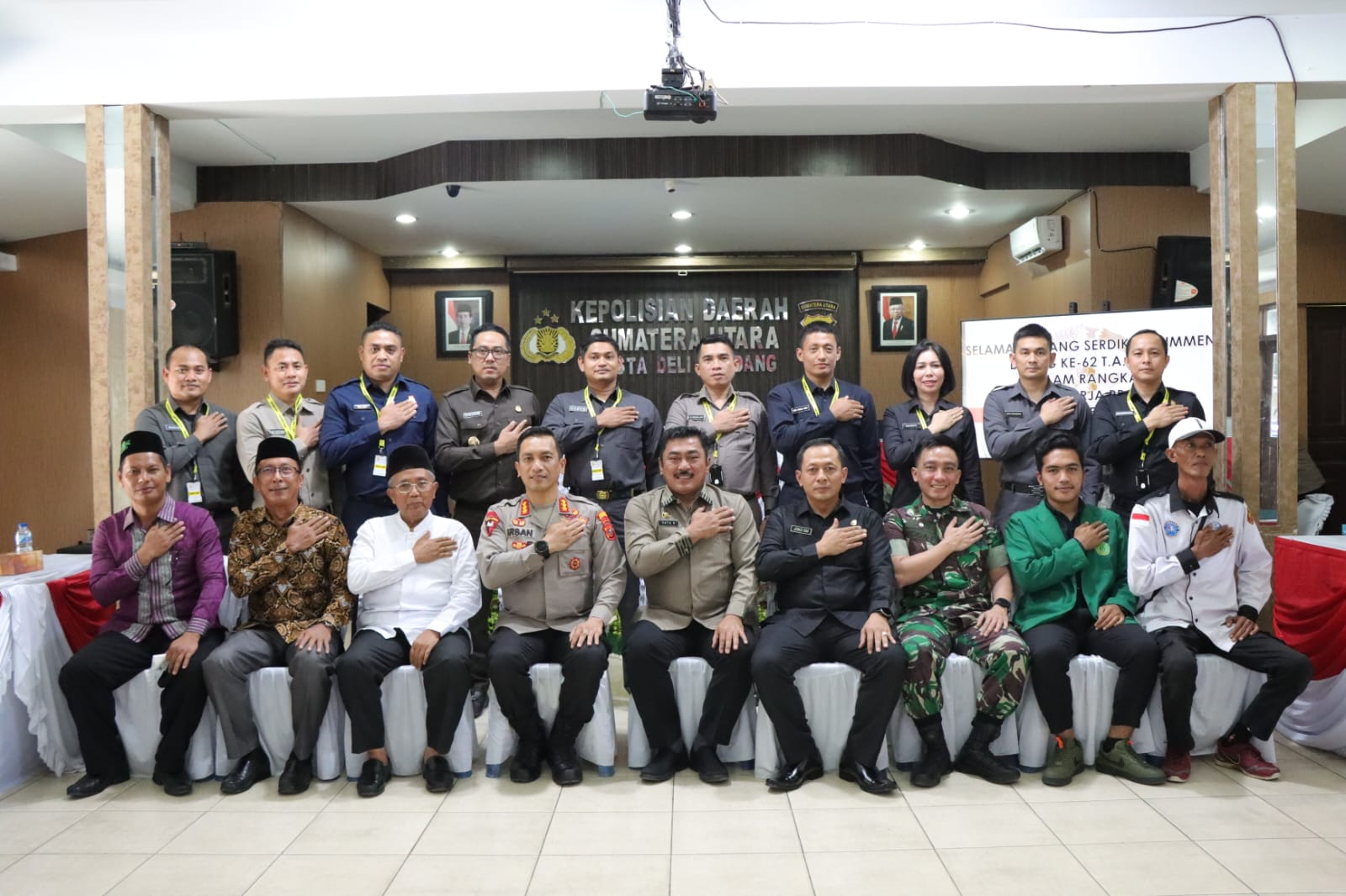 Praktek Kerja Profesi Sespimmen Polri Dikreg Ke-62 di Polresta Deli Serdang 
