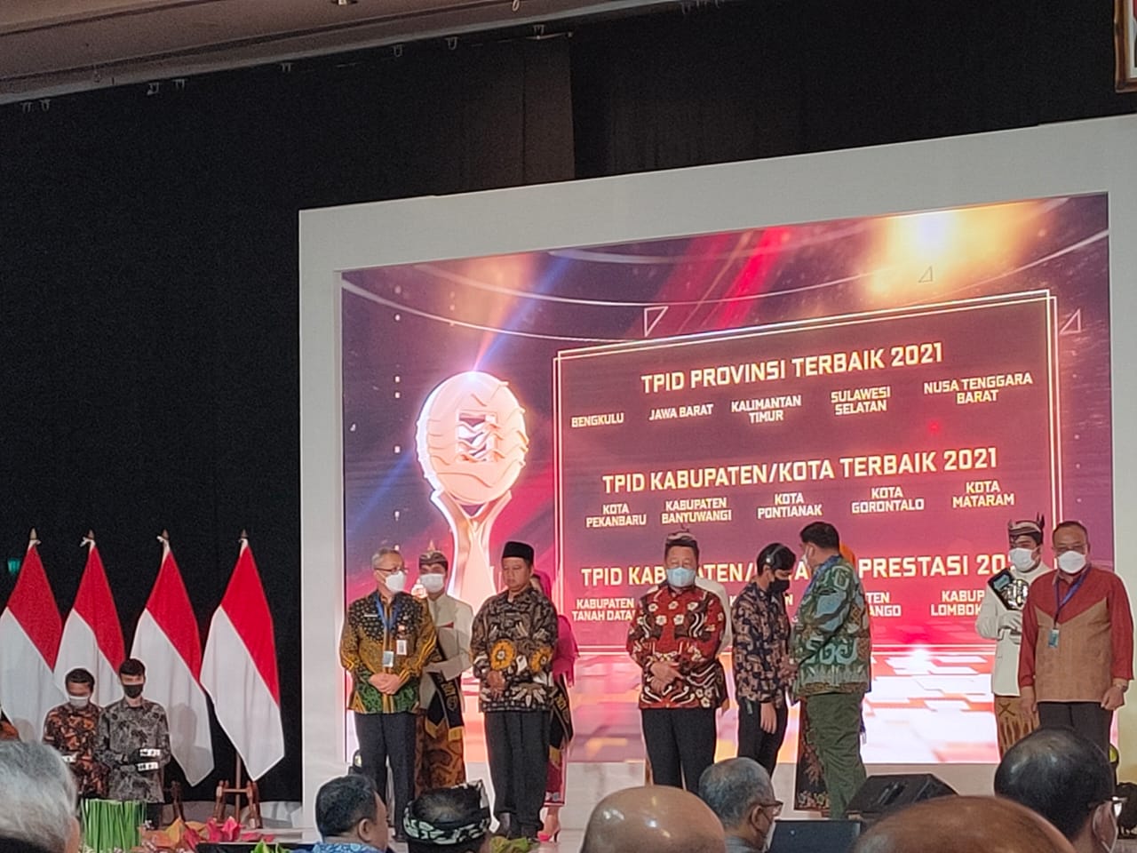 Prestasi terbaik nasional kembali diraih Pemerintah Provinsi (Pemprov) Bengkulu