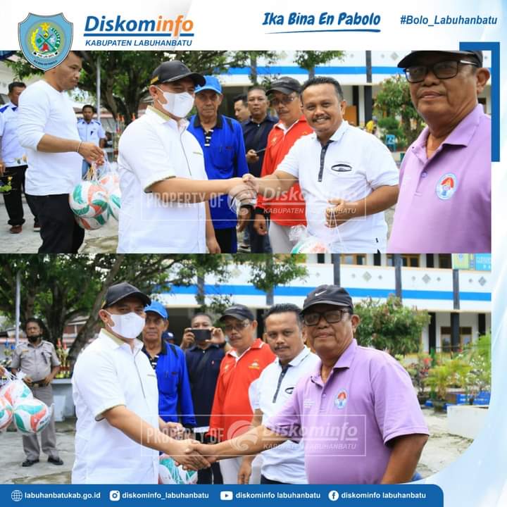 Bupati Labuhanbatu Buka Kejuaraan Bola Voli Antar Pelajar SLTA