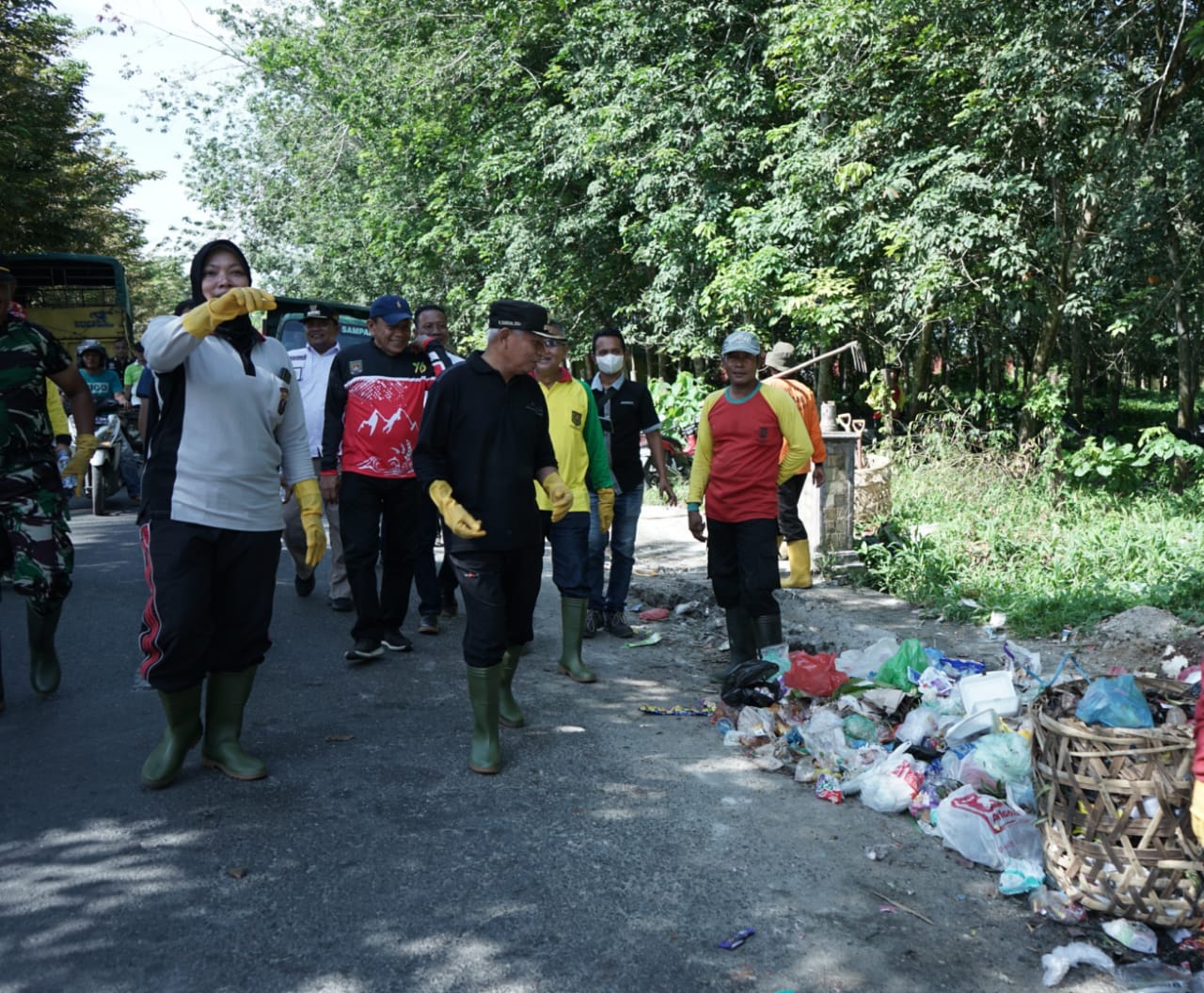 Bupati dan Forkopimda Kabupaten Asahan Gelar Gotong Royong
