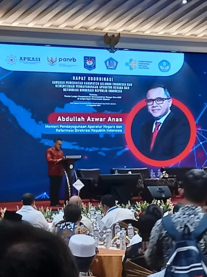 Bupati Labuhanbatu Hadiri Rakor PAN-RB RI di Jakarta Pusat 