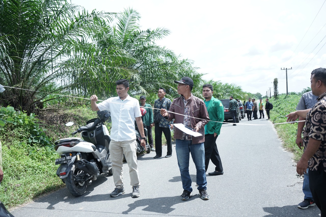 Tim Peninjau Lapangan Pemkab Asahan Kunjungi Simpang Empat