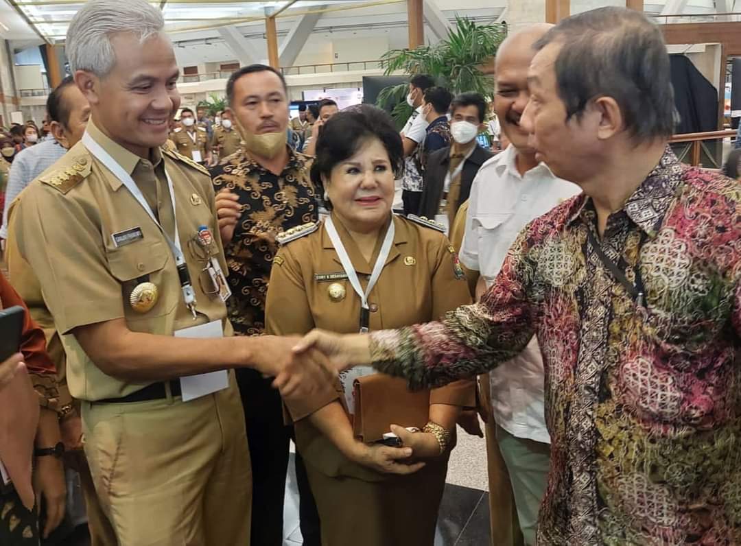 Bupati Karo Hadiri Pertemuan Kepala Daerah dengan Presiden RI