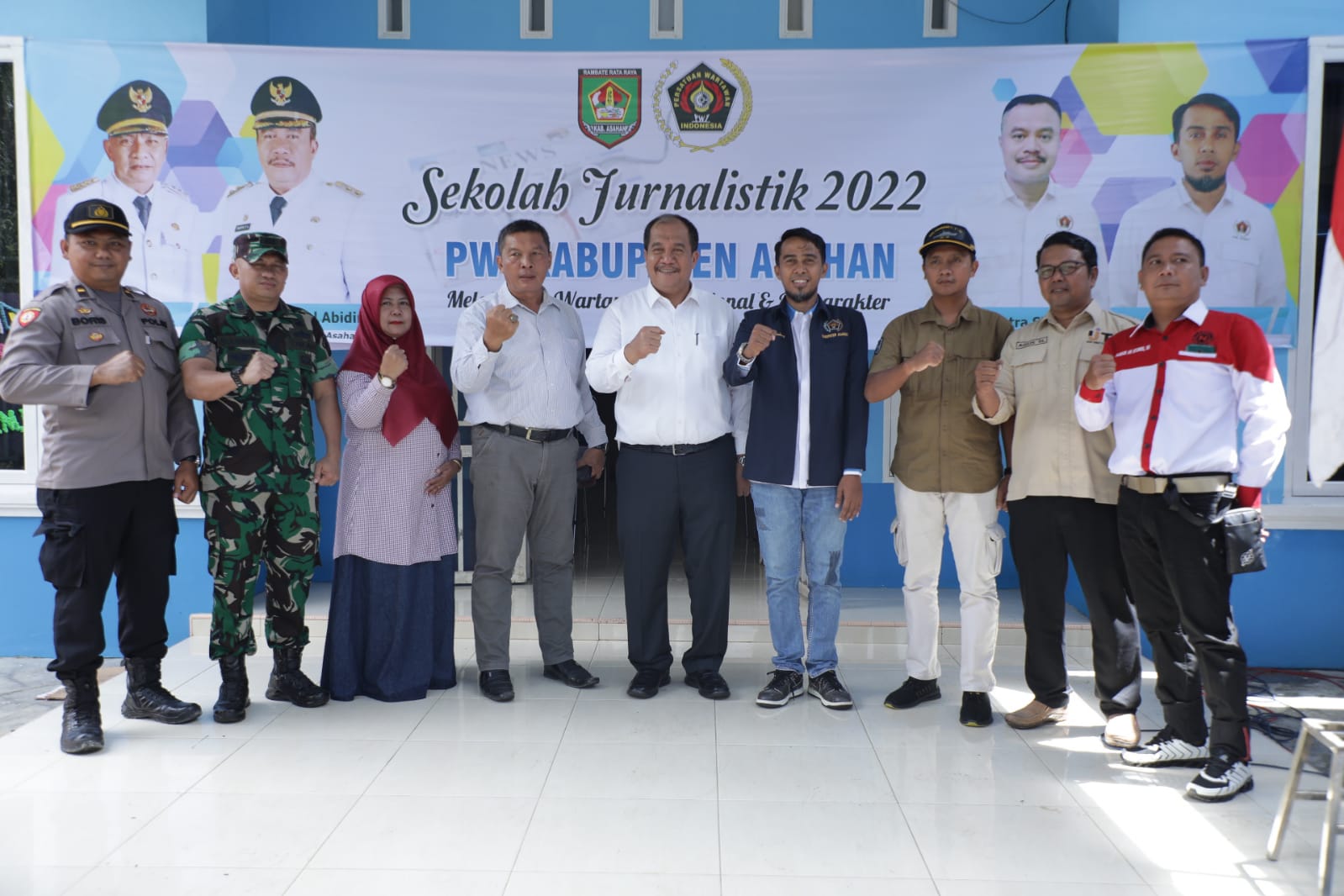 Wakil Bupati Asahan Buka Sekolah Jurnalistik 2022 PWI
