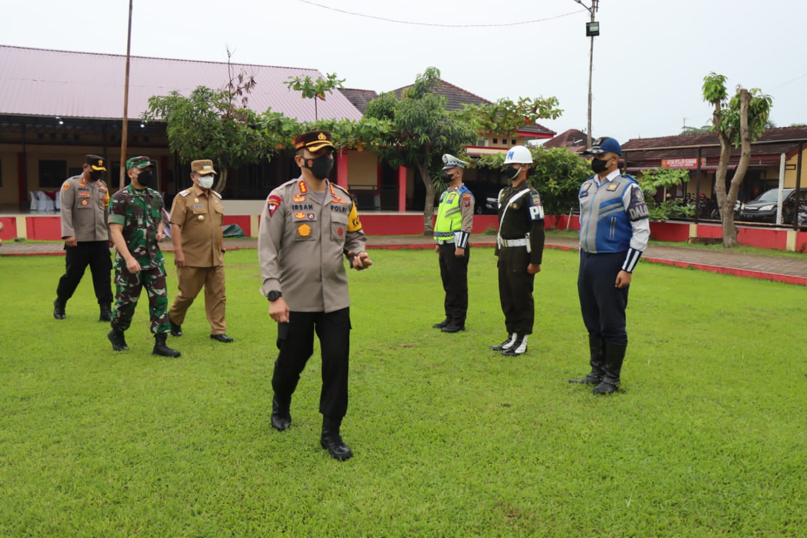 Kapolresta DS Pimpin Apel Gelar Pasukan Operasi Zebra Toba