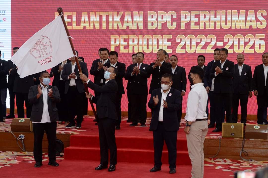 Gus Irawan Jabat Ketua BPC Perhumas Medan (Foto/Wan)
