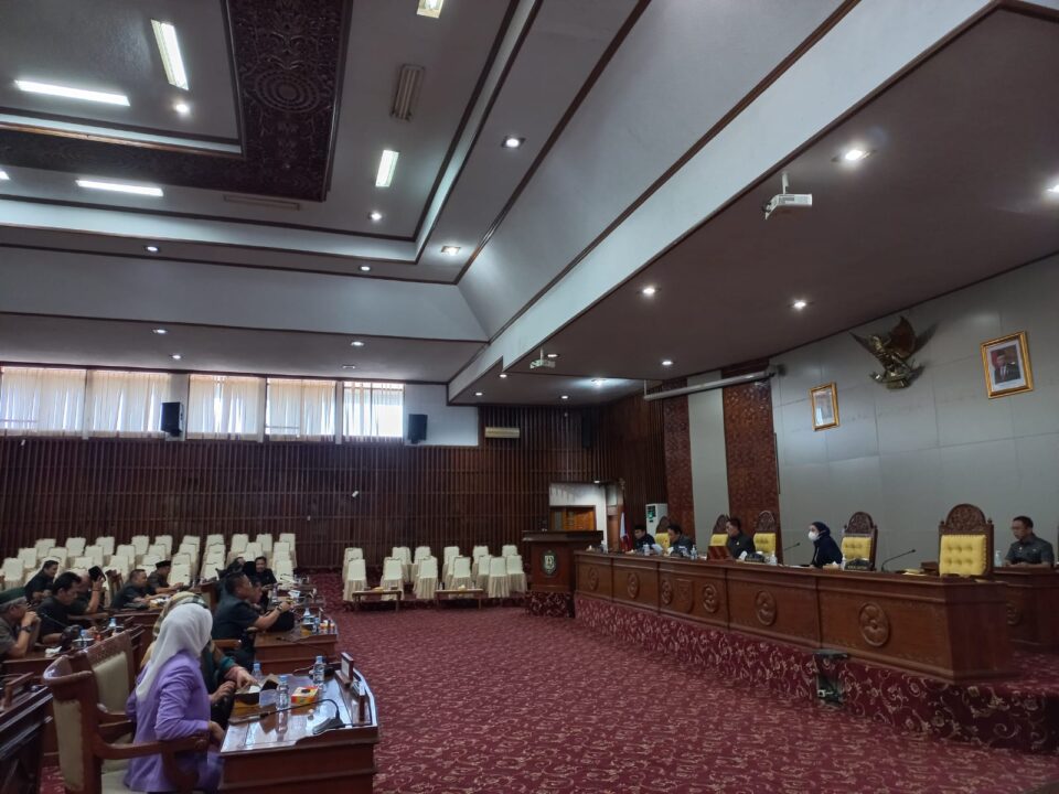 Rapat Paripurna APBD-P 2022 Dibahas