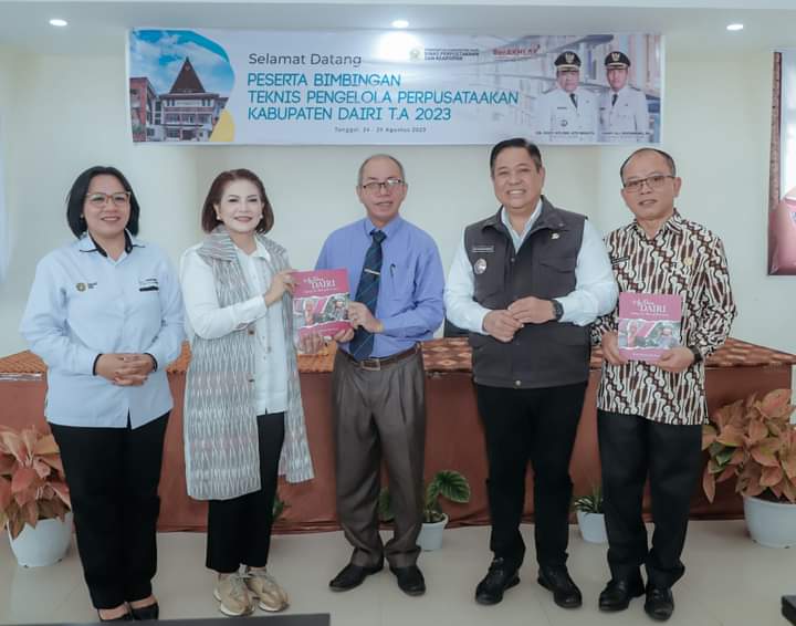 Bupati Dairi: Perpustakaan Raja Naga Jambe Jadi Loncatan Baru Dunia Literasi