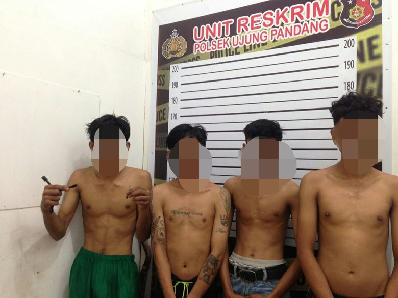 Sindikat pencuri motor di Makssar