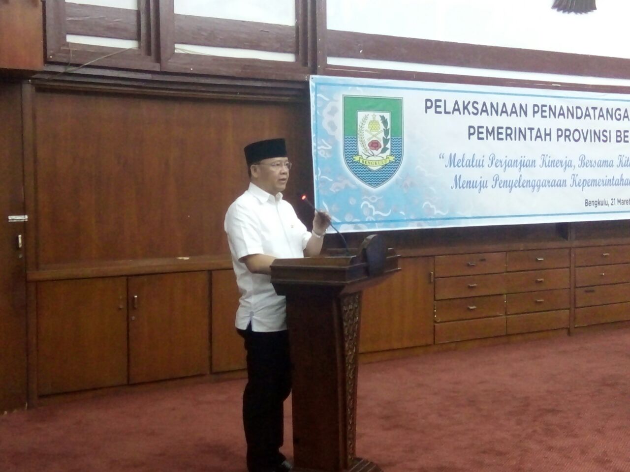 Plt Gubernur Bengkulu Rohidin Mersyah