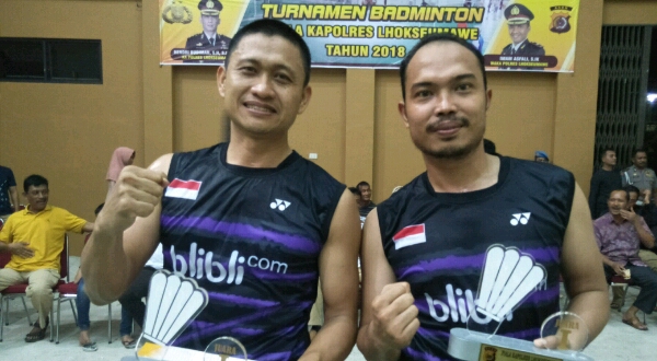 Pasangan Aipda Zafar Aradi. SH/Bripka Taufan