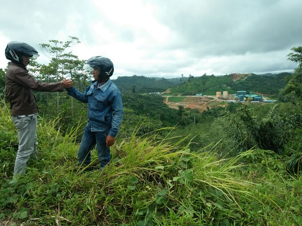 Masyarakat Menolak Aktifitasnya Pabrik Sawit