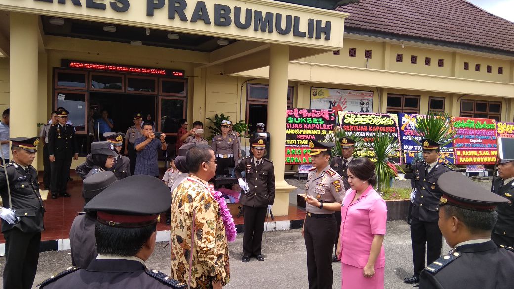Sertijab Kapolres Prabumulih