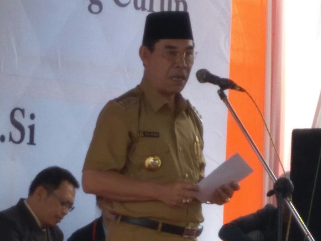 Kata sambutan Bupati Rejang Lebong saat pelantikan Direktur PDAM
