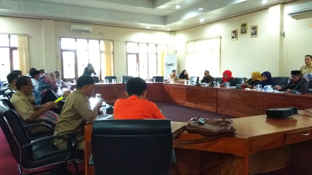 Saat Disperindag Memaparkan Terkait Meja Dagang Pasar Barukoto
