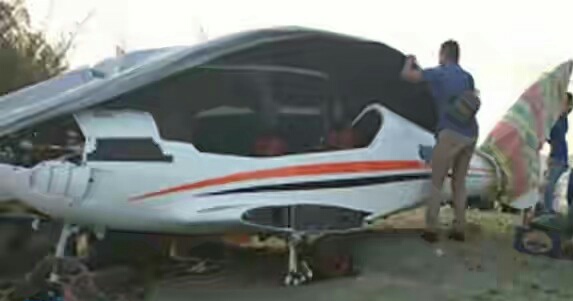 Pesawat Aero Shark milik pribadi Irwandi Yusuf