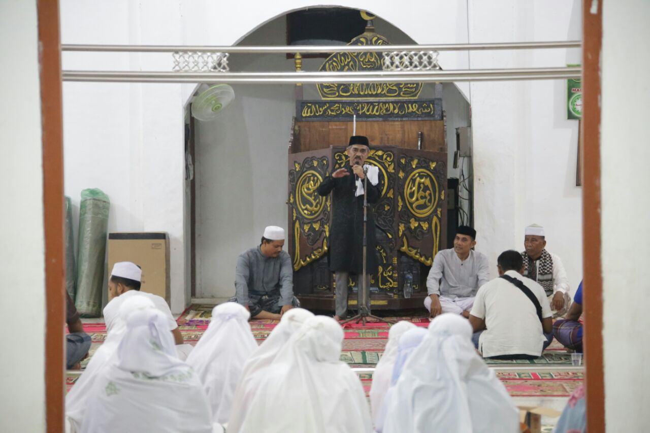 Sambutan Bupati Aceh Utara Dalam Rangka Safari Ramadhan di Mesjid Baitul A'la Baktia Barat
