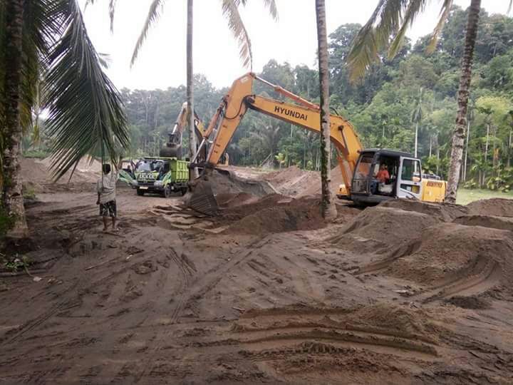 Lokasi Tambang Pasir Milik Oknum Anggota DPRD Kaur