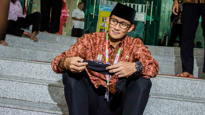 Calon Wakil Presiden Sandiaga Uno