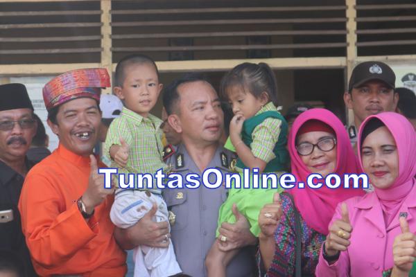 Kapolres Indragiri Hilir, AKBP Christian Rony Putra S.IK MH  menanggapi insiden Kebakaran