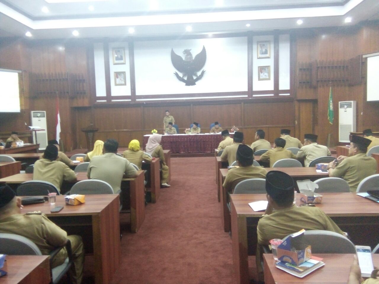 Rapat Pemrov Bengkulu