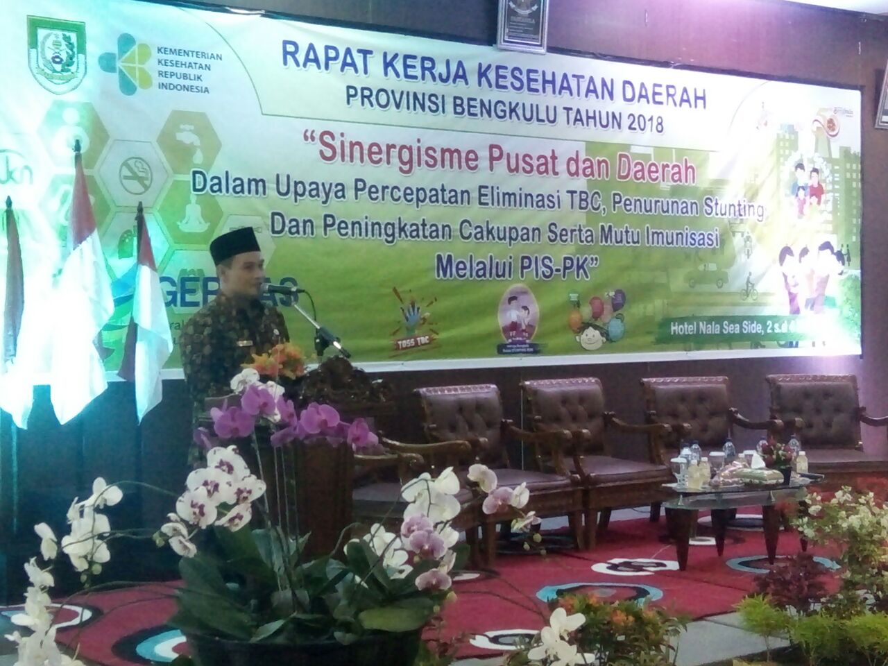 Kepala Dinas Kesehatan Provinsi Bengkulu H. Herwan Antoni, SKM.Mkes, MM