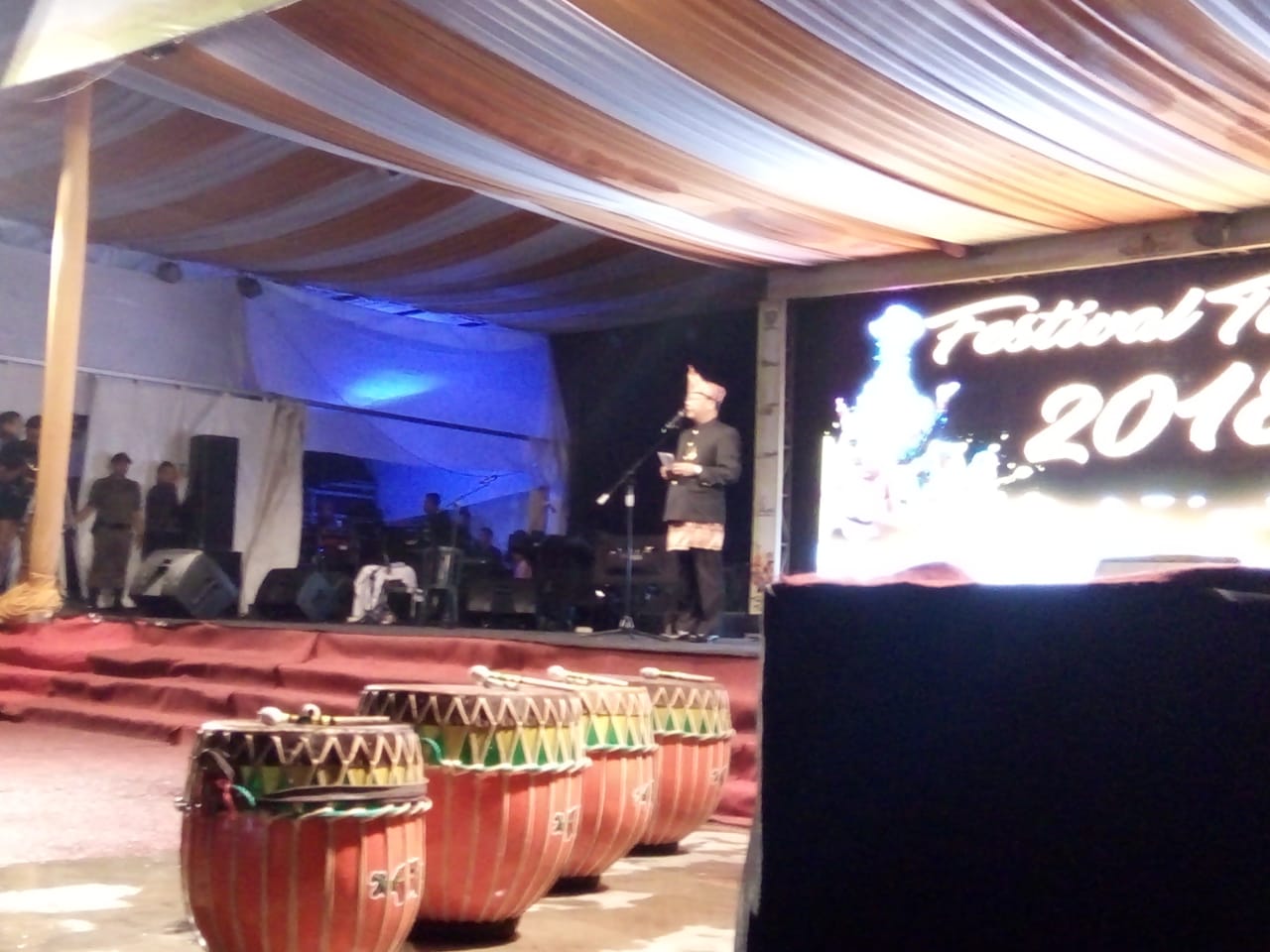 Sambutan Plt Gubernur Bengkulu Rohidin Mersyah