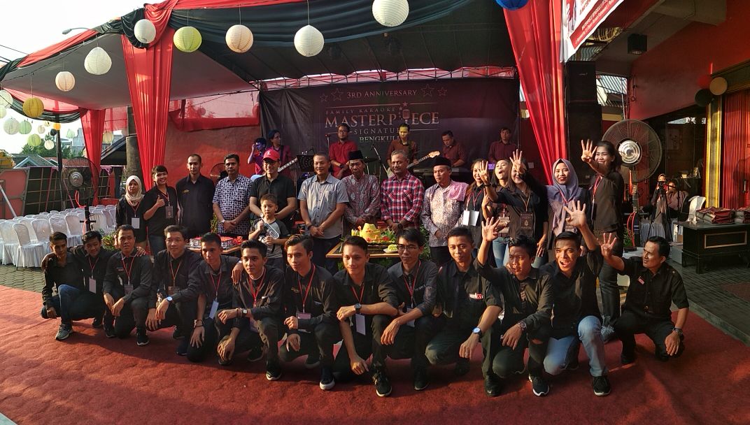 HUT Ke 3 Masterpiece gelar syukuran