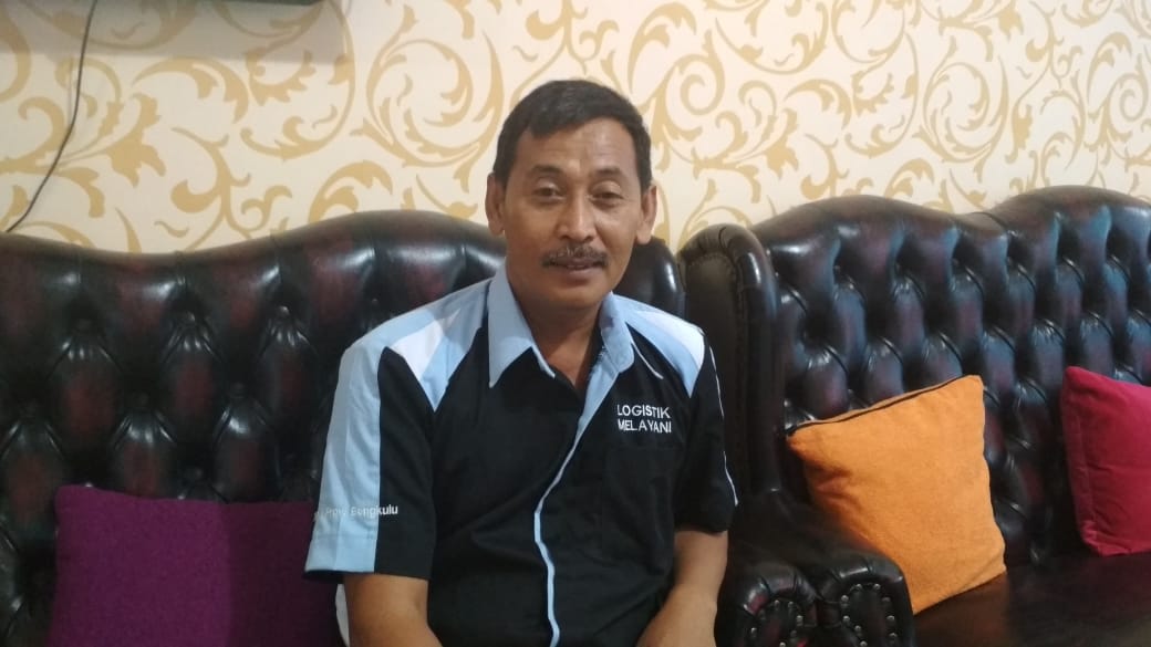 Zaini selaku Plh Ketua KPU kota Bengkulu