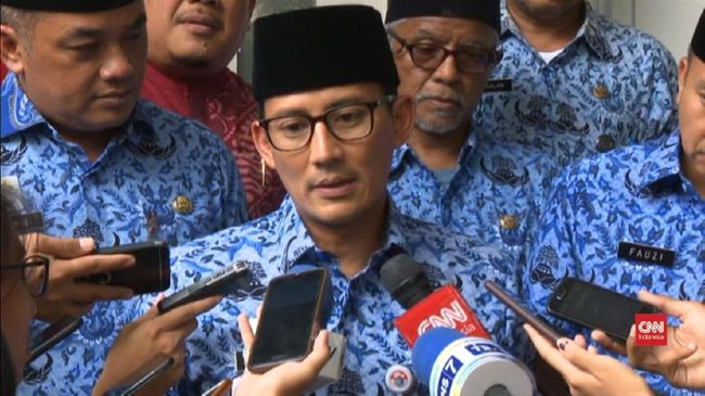 Wakil Gubernur DKI Jakarta Sandiaga Uno