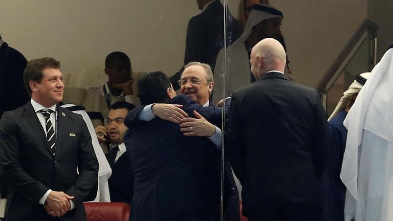 Florentino Perez di final Piala Dunia Antarklub