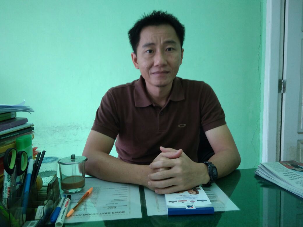 Kepala UPTD Puskeswan Curup Selatan, drh.Firi Asdianto