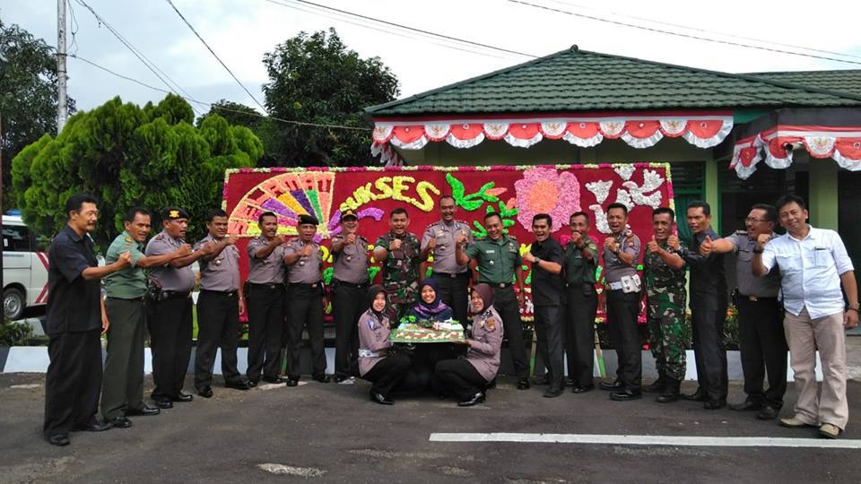 HUT TNI, Polres Beri Kejutan Kepada Kodim BU