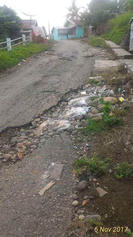 Jalan Kelurahan Karya Bhakti, Lubuk Linggau 