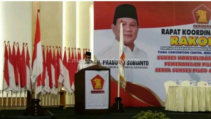 Sambutan Ketua Gerindra 