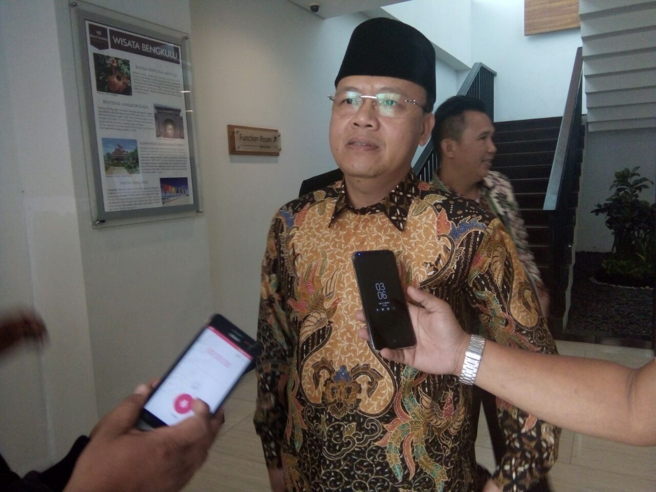 Plt Gubernur Bengkulu Rohidin Mersyah