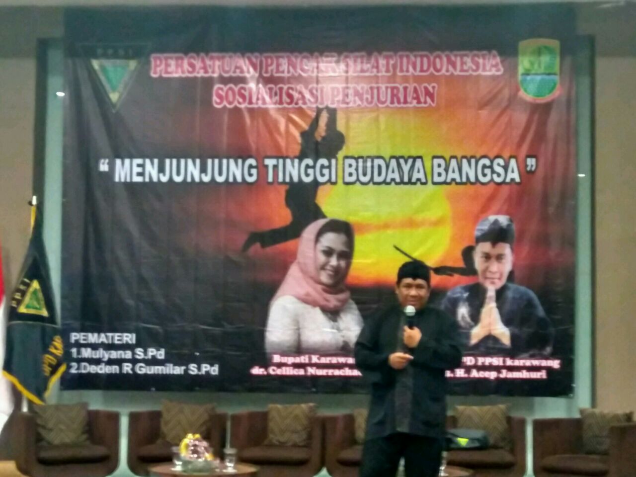 Ketua DPD PPSI Karawang Drs. Acep Jamhuri,M.Si