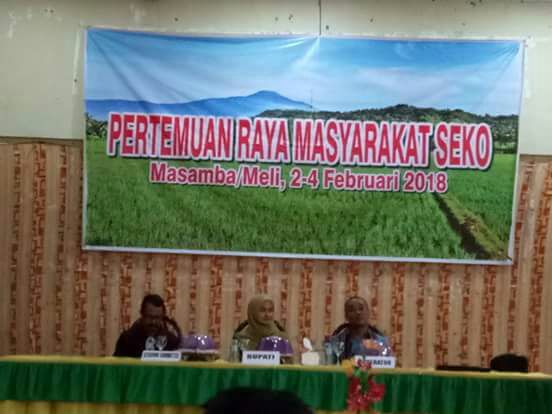 Pertemuan Bupati Dengan Masyarakat