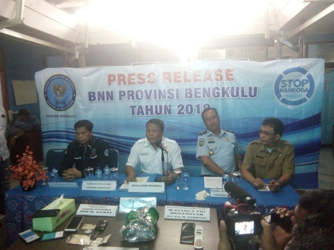 Press Release BNN Provinsi Bengkulu 