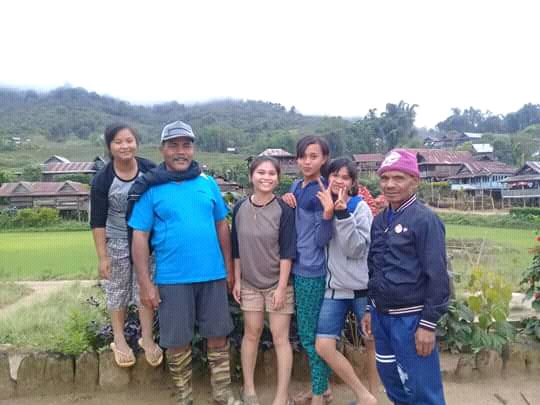 Tampak Masyarakat Antusias Menyiapkan Lahan Untuk SMPN