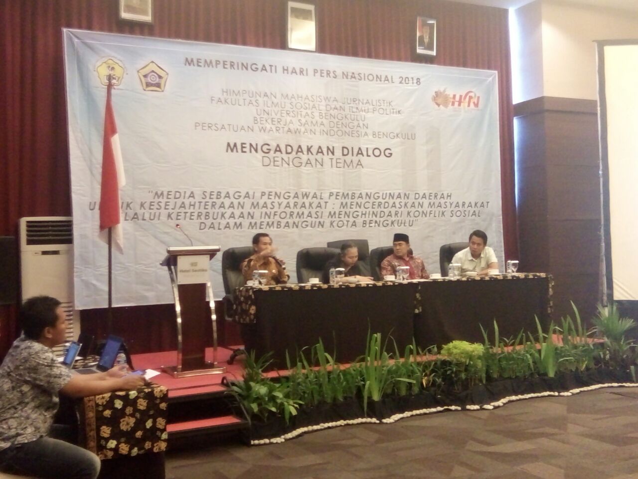 Acara Peringati HPN 2018 Himastik Unib Gelar Dialog