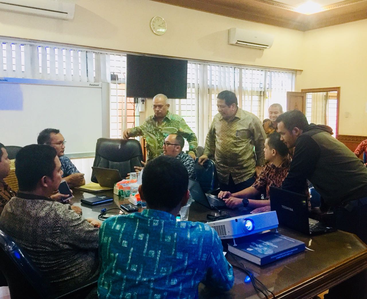 Suasana Rapat persiapan rencana KUA - PPAS
