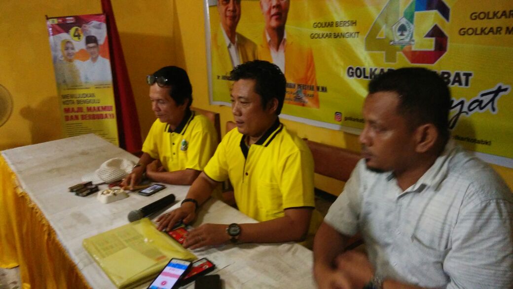 Pengurus Golkar DPD Kota Bengkulu