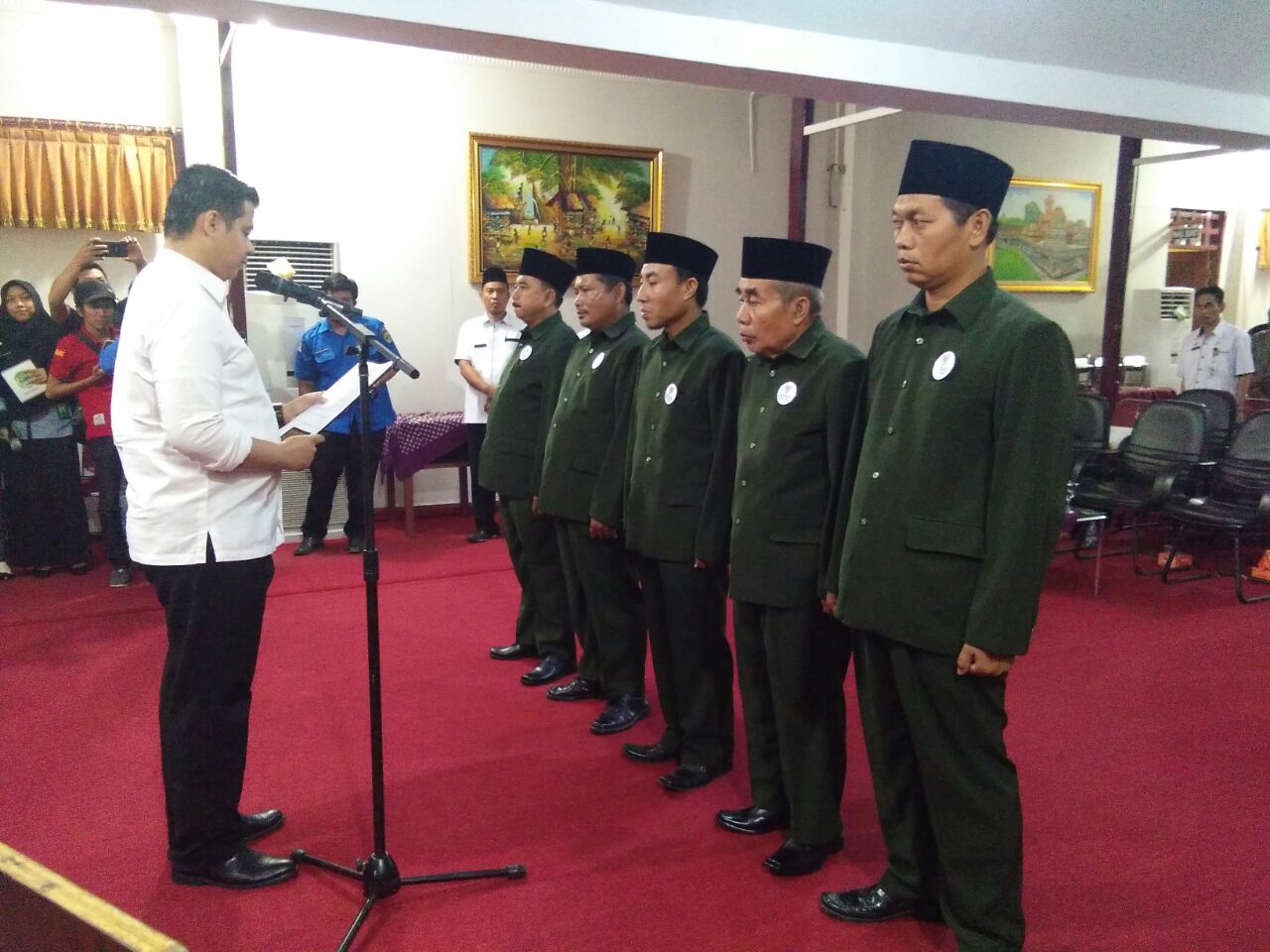 Pelantikan Baznas Kabupaten Pali