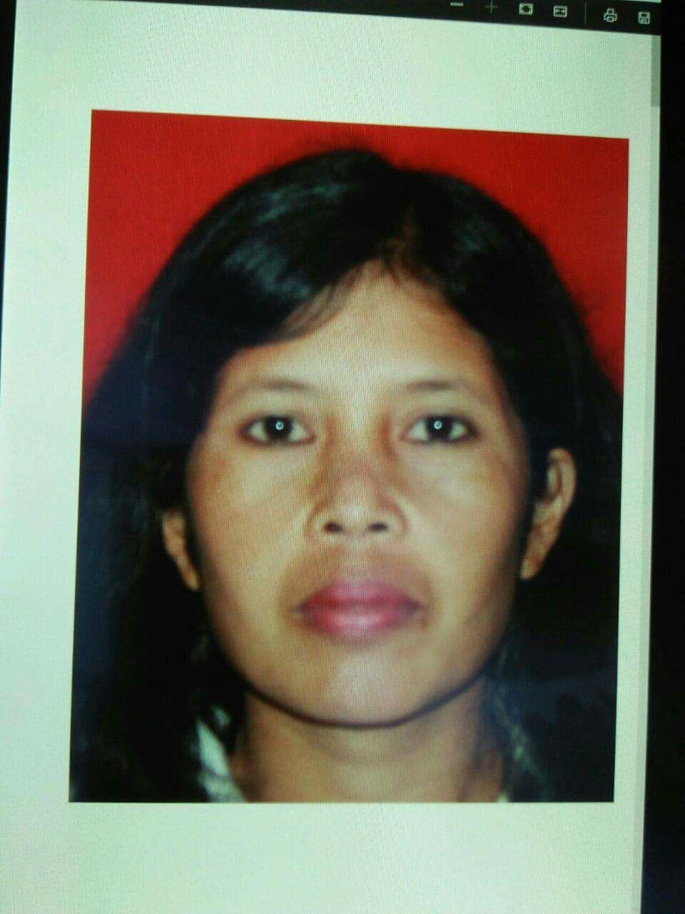 Foto Korban Semasa Masih Hidup